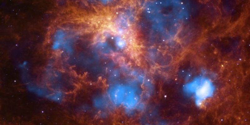 Телескоп NASA показал «звездную колыбель» в туманности Тарантул