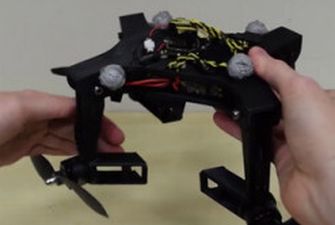 Ученые создали дрон, который меняет форму в полете