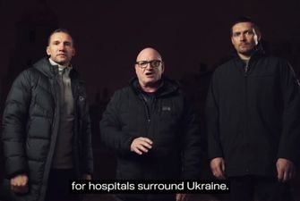 Шевченко та Усик записали зворушливе відео задля підтримки українських лікарень