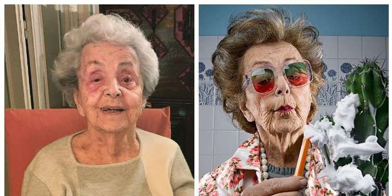 102-летняя бабушка из Франции прославилась благодаря невероятным косплеям