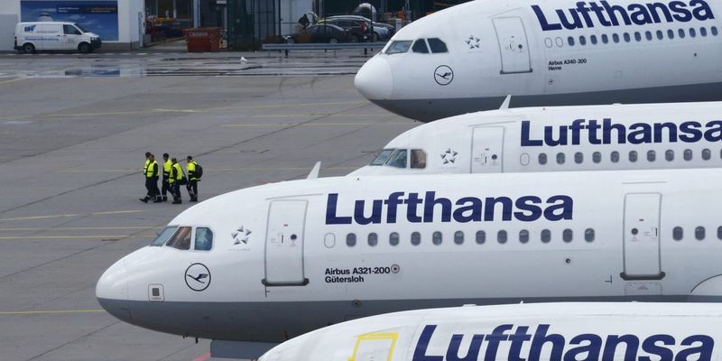 Lufthansa та KLM відправляють співробітників у відпустку через коронавірус