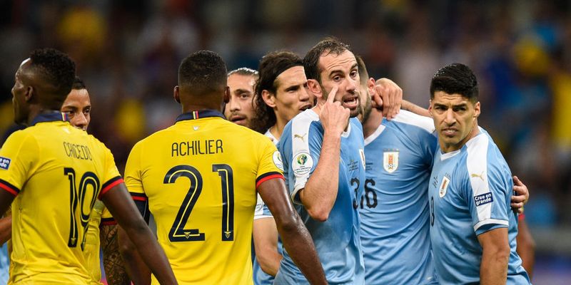 Копа Америка: Уругвай разгромил Эквадор, Катар и Парагвай сыграли вничью