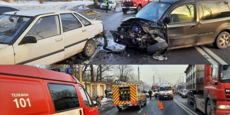 В Ивано-Франковской области в ДТП попали шесть автомобилей, есть жертвы