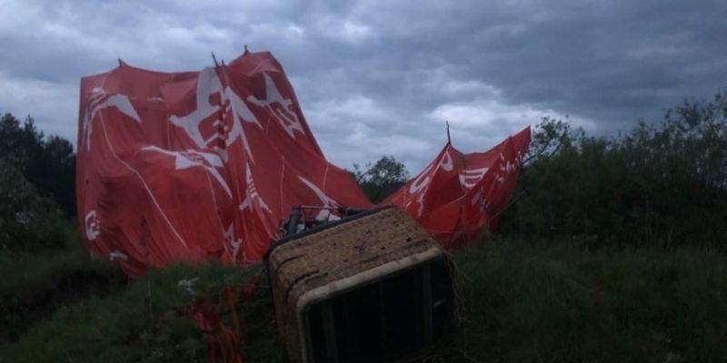 В Хмельницкой области упал воздушный шар: один погибший и пятеро травмированных