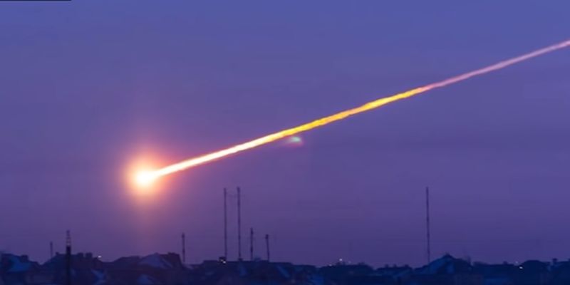 "Огненный шар": астрономы зафиксировали момент взрыва метеорита, что летел к Земле