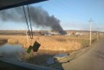 В Луганской области взорвался бензовоз, пострадал водитель