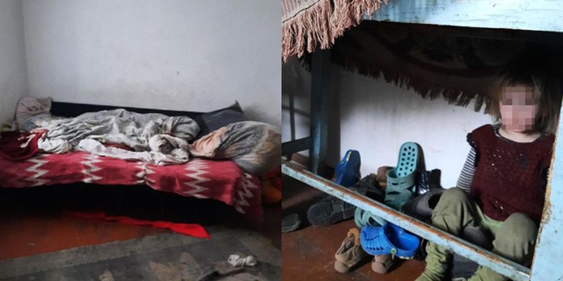 Сидели дома голодные и грязные: у 22-летней многодетной матери изъяли всех детей