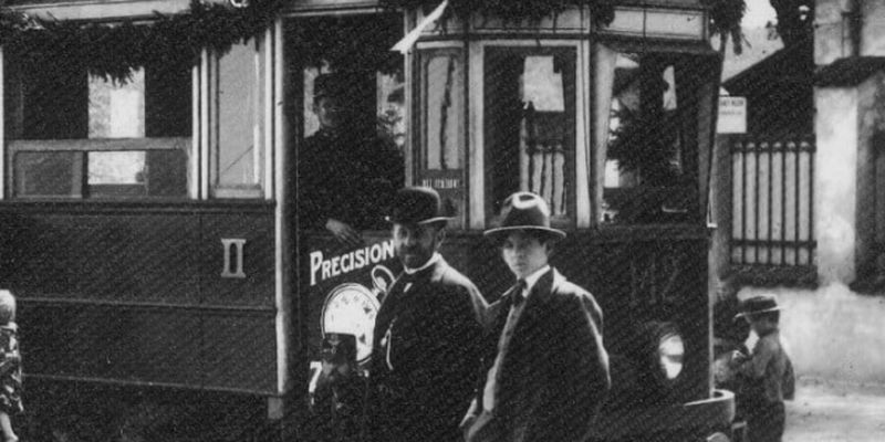 В польском архиве нашли фотографии первых львовских трамваев
