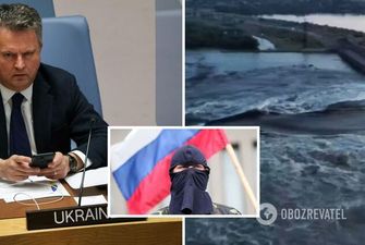 "Россия должна заплатить за все последствия своих преступлений": Кислица в ООН призвал осудить российскую атаку на Каховскую ГЭС