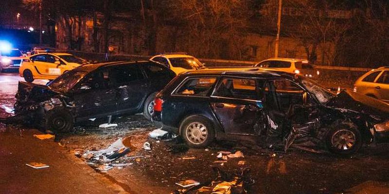 Смертельна ДТП у центрі Києва: з’явилося відео автокатастрофи
