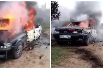 "Це мій протест владі": власник "євробляхи" спалив своє авто й показав процес на відео