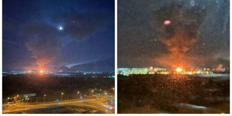 В Самарской области РФ вспыхнул пожар на НПЗ: сообщалось о взрывах