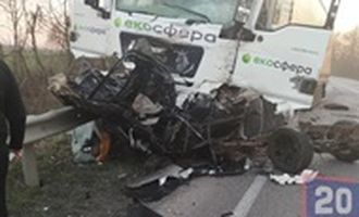 На дороге Хмельницкий - Тернополь в ДТП вероятно погибли двое военных