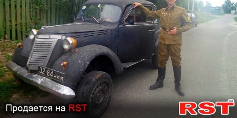 Автомобиль-ветеран: Fiat 1100B продают в Киеве