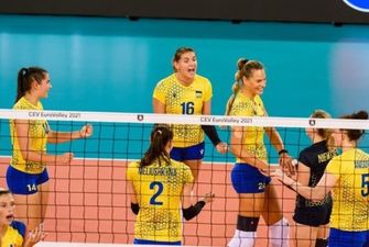 Волейболистки сборной Украины обыграли румынок в «Золотой Евролиге-2022»