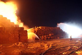 На Хмельниччині згоріло понад 30 тисяч тонн соломи
