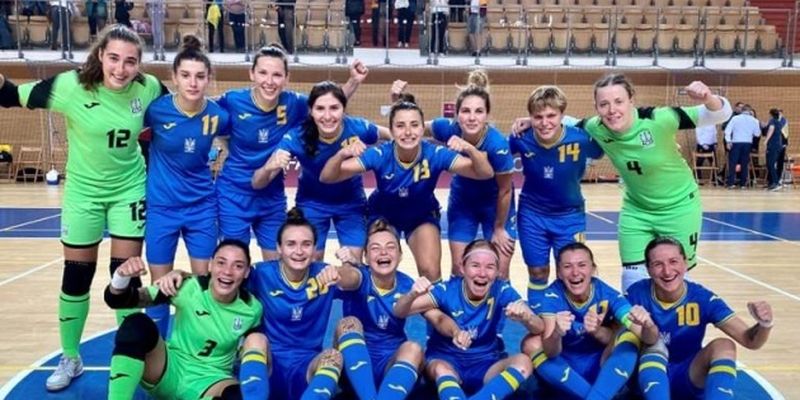 Футзалистки сборной Украины сыграют на Евро-2023