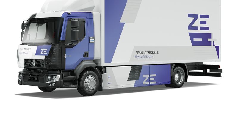 Renault розпочав поставки серійної версії електричної вантажівки D Z.E