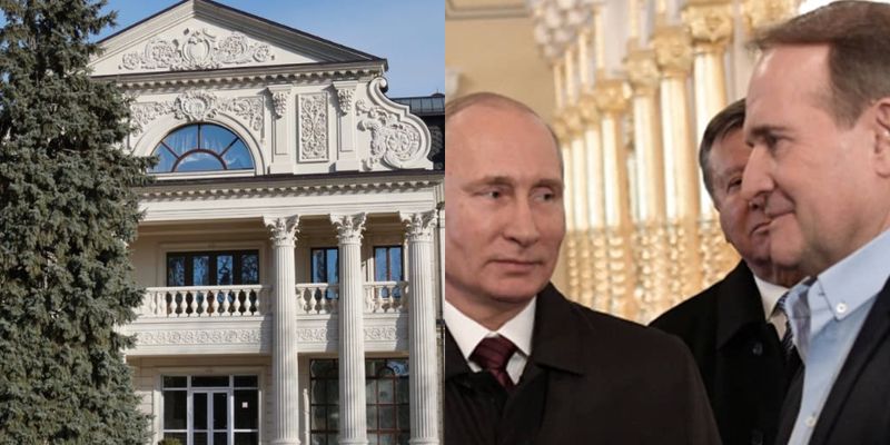 Посуда от Hermes и чемоданы Louis Vuitton: активисты показали имение кума Путина Медведчука
