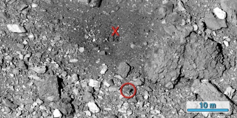 Разбросал камни весом в тонну. Аппарат NASA устроил беспорядок на астероиде Бенну