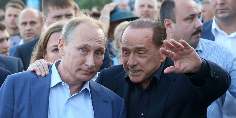 "Закончить войну до Рождества": друг Путина Берлускони уверен, что сможет склонить главу Кремля к миру