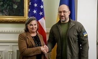 Шмыгаль и Нуланд провели переговоры в Киеве