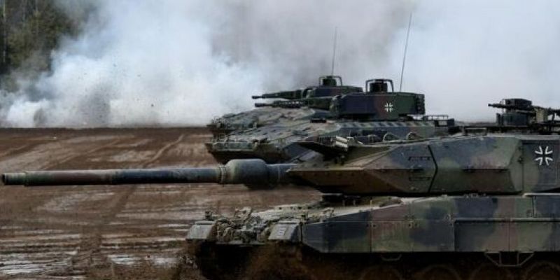 Германия передаст Украине роту танков Leopard 2А6