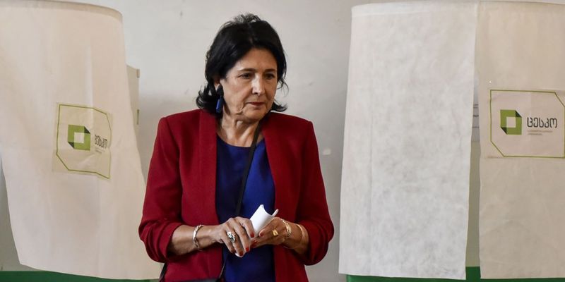 Президентка Грузії не зважилася на підтримку нових санкцій проти РФ