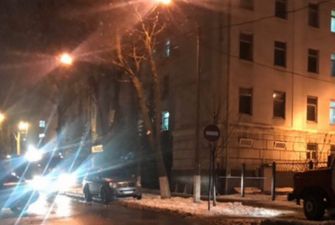 В Харькове загорелся райотдел полиции
