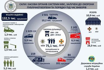 На виборах додатково задіють 132 тис. працівників МВС, - Аваков