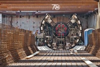Строительство метро на Виноградарь: как выглядит механизм для копания тоннелей