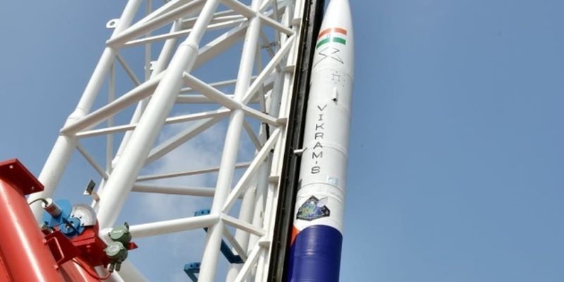В Индии запустили первую частную ракету Vikram-S