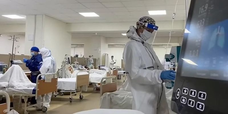 В больнице Львова рекорд по числу пациентов в COVID-реанимации