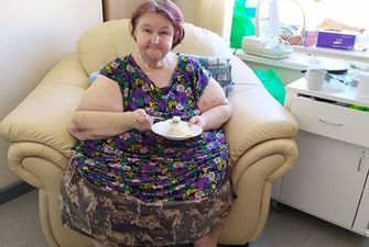 Пожилая россиянка за два месяца похудела на 192 килограмма