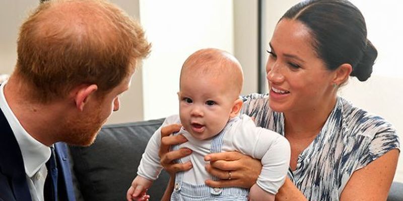 Меган Маркл і принц Гаррі опублікували нове фото сина
