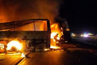 В Египте в жутком ДТП заживо сгорели 20 человек