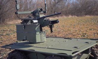 "Может выполнять функцию пехотинца": в Украине создали боевой колесный дрон CRAB
