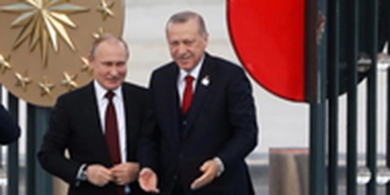 Эрдоган не исключил визит Путина в Турцию в апреле