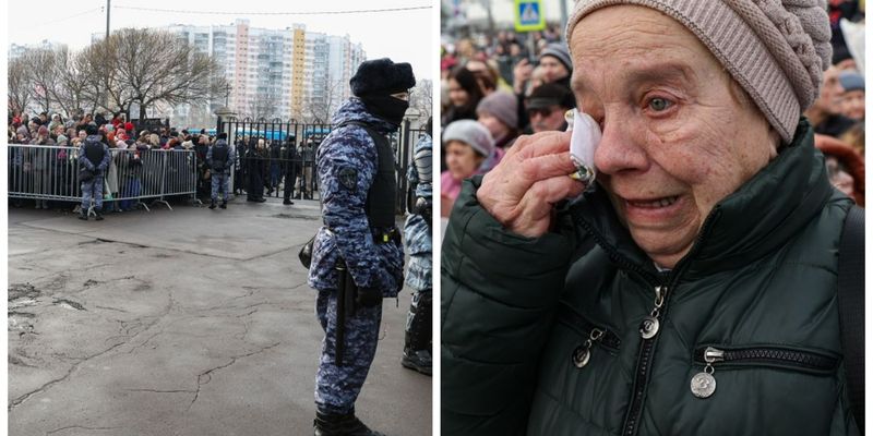 На похоронах Навального в Москве кричали "Героям слава!" и не только: сторонники войны в бешенстве