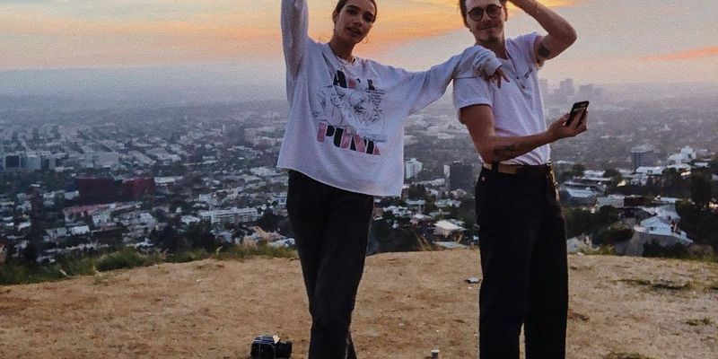 Романтика в Голливуде: Бруклин Бекхэм опубликовал первое совместное фото с новой девушкой