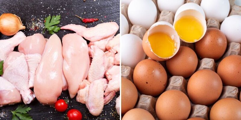 Цены на яйца и курятину подорожают из-за отключения электроэнергии
