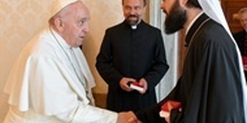 Папа Римский встретился с "вторым лидером" РПЦ митрополитом Антонием