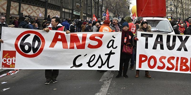 В четверг Францию скует всеобщая забастовка