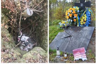 У Польщі пообіцяли розслідувати погром на могилі воїнів УПА
