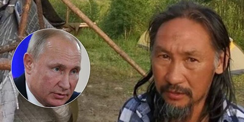 "Изгоняющий Путина": в России задержали шамана, который шел на Кремль