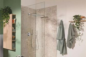 Душові гарнітури Grohe: як обрати систему з термостатом та ручним душем
