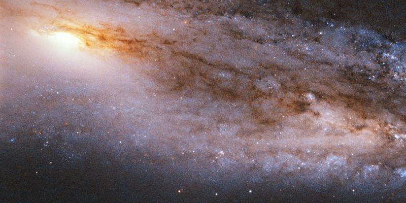 Космический телескоп сделал удивительное фото далекой галактики