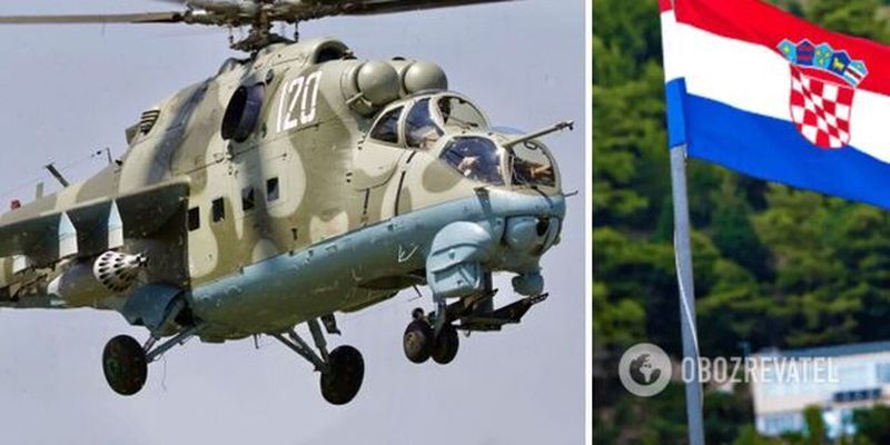 Хорватия планирует предоставить Украине в ближайшее время партию вертолетов Ми-8: подробности