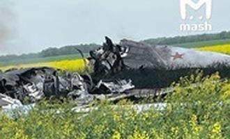 В Ставропольском крае РФ разбился самолет