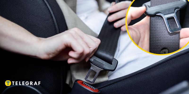 Секретная "кнопка" на ремне безопасности в авто: эта неприметная деталь выполняет важную функцию